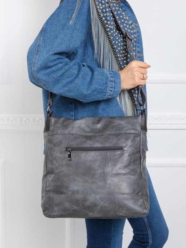 Dark Grey Shoulder Bag