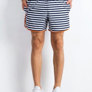 White and navy blue men's shorts Bulletproof