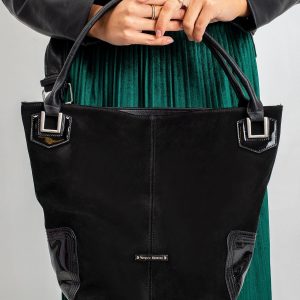 Black Women's Shoulder Bag