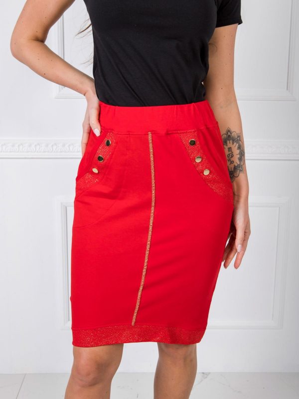 Red Prestige Skirt