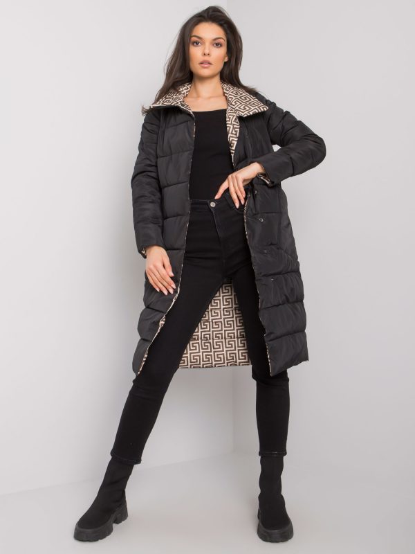 Alabama Black Quilted Winter Jacket