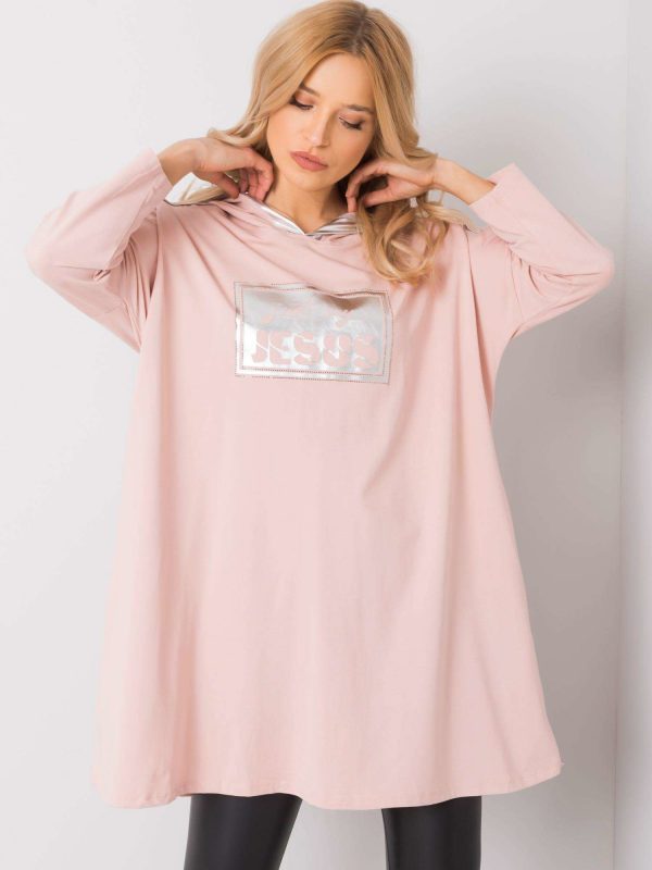 Zoe's dirty pink tunic