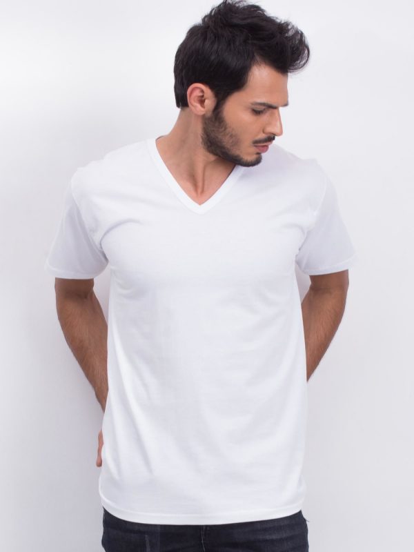 Lightweight Men's White T-Shirt