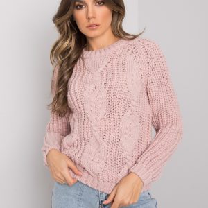 Axton RUE PARIS Dirty Pink Knitted Sweater