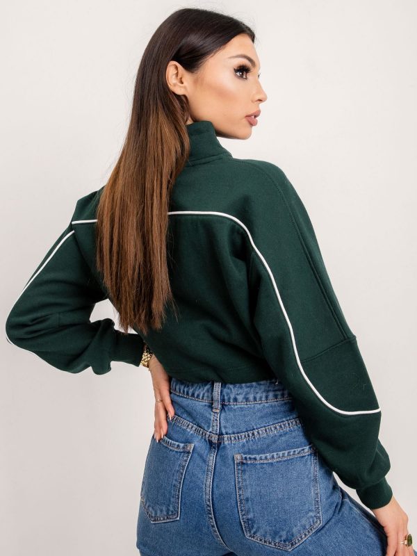 BSL Dark Green Short Sweatshirt