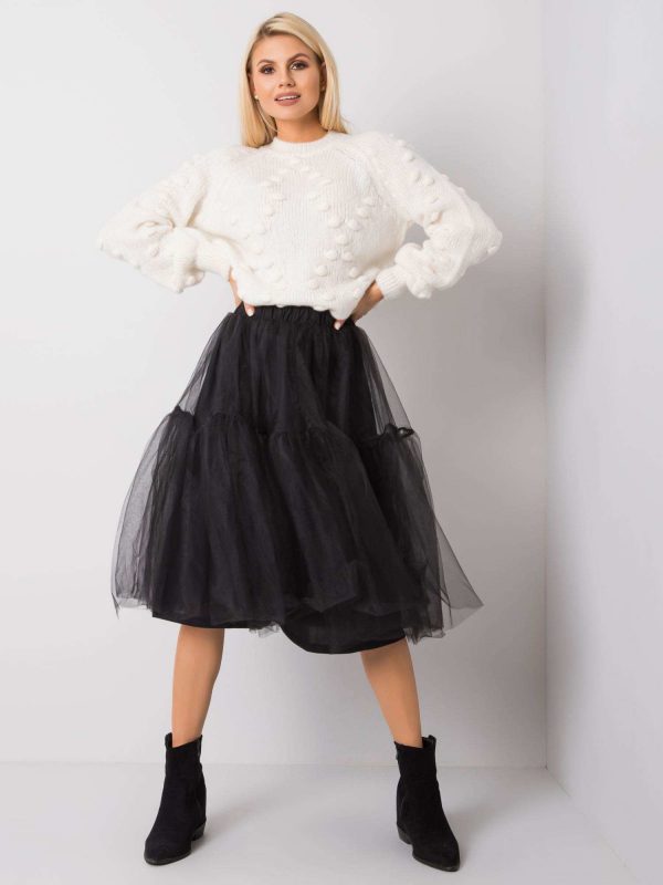 Black Classy Skirt RUE PARIS