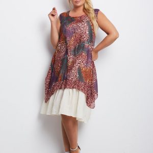 Brown Plus Size Alabama Dress