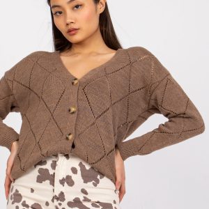 Brown sweater with wool Elisabete RUE PARIS