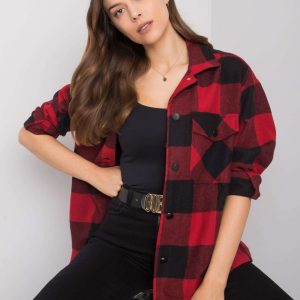 Melody Black and Red Plaid Shirt