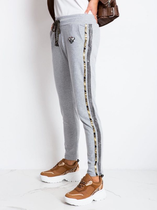 Grey Affair Pants