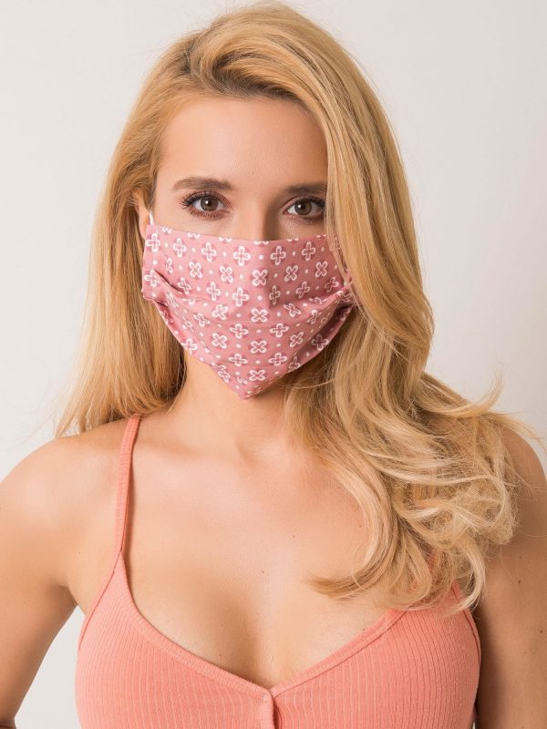 Dirty Pink Protective Face Mask