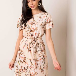 Delfee Beige Dress