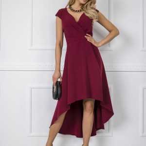 Burgundy dress Iva