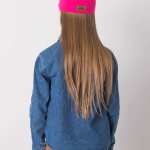 Fuchsia hat for girl