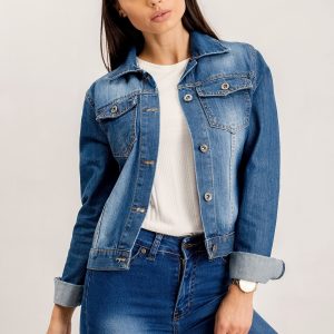 RUE PARIS Blue Selby Jacket