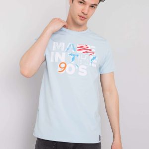 Light blue T-shirt for men Hunter LIWALI