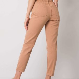 Camel high waist jeans Araceli RUE PARIS