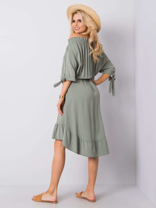 Khaki Spanish dress Hana