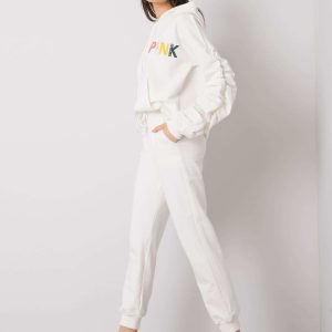 Ecru sweatsuit set Nichelle