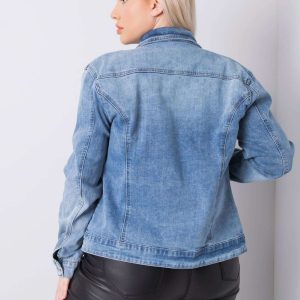 Kristi Blue Plus Size Denim Jacket