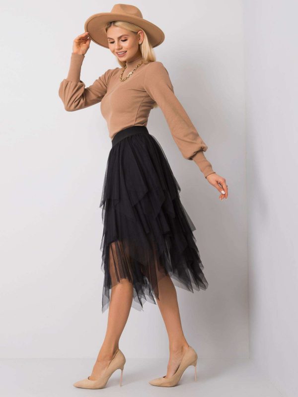 Simone RUE PARIS black skirt