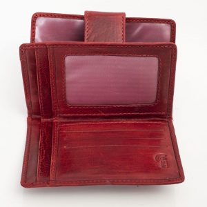 Burgundy Genuine Leather Wallet