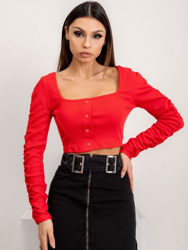 BSL Women's Red Blouse