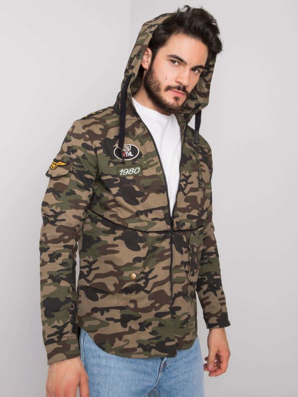 Khaki Men's Transitional Camo Jacket Skyler