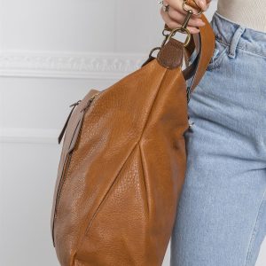 Brown Large Eco Leather Bag