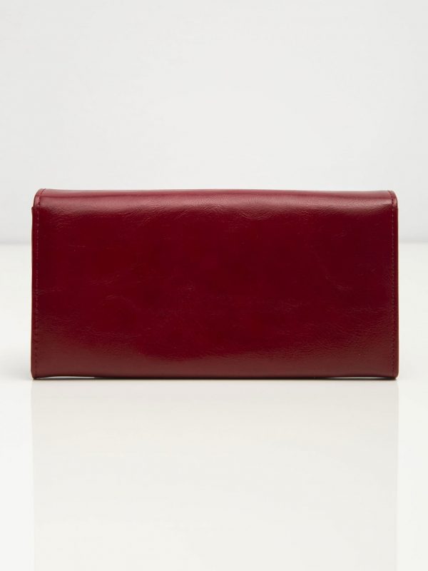 Dark Red Leather Wallet