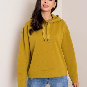 Olive sweatshirt Break SUBLEVEL