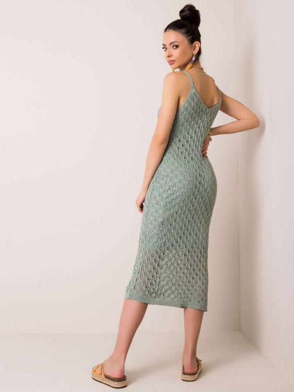 Mint dress Yoko RUE PARIS