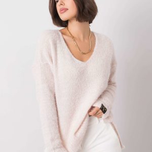 Light pink sweater Estella RUE PARIS