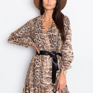 Brown Shock Dress