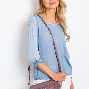 Light purple saddle bag