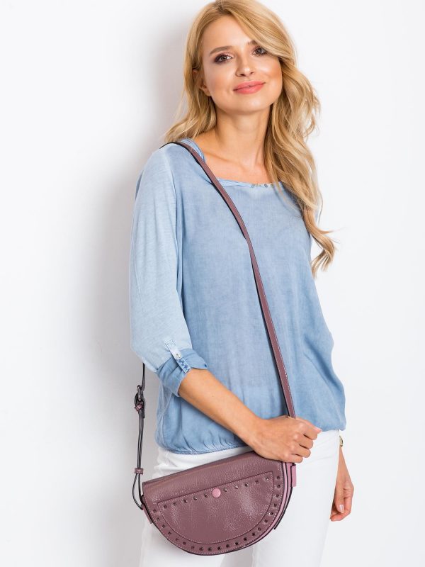 Light purple saddle bag