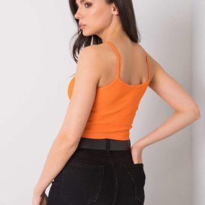 Orange short top Chelo RUE PARIS