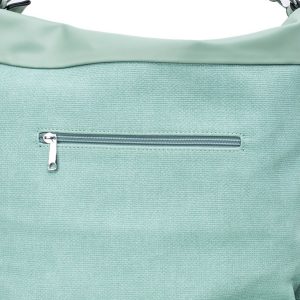 Mint shoulder bag with detachable strap