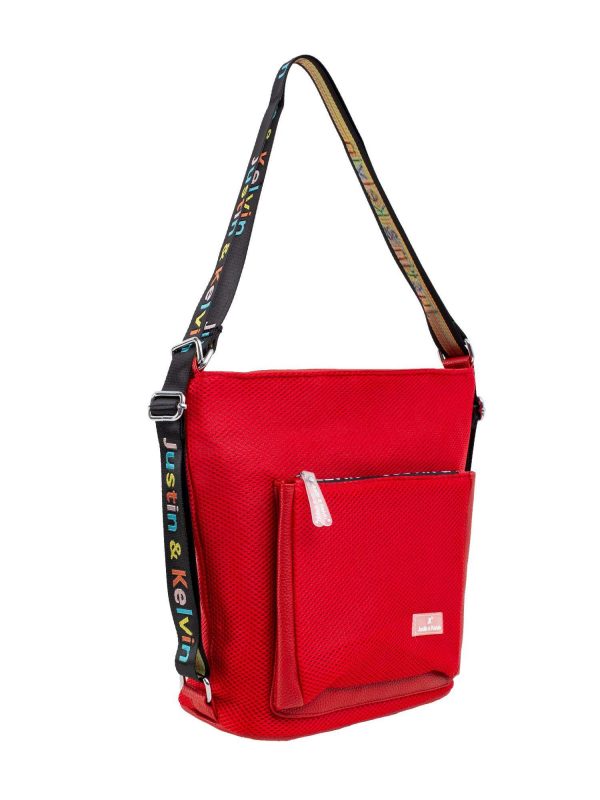 Red Urban Shoulder Bag