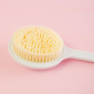 White Bath Brush