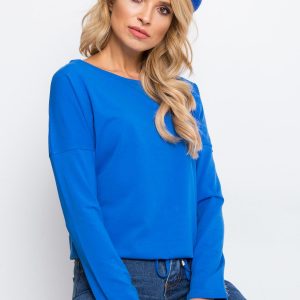 Carla blue blouse