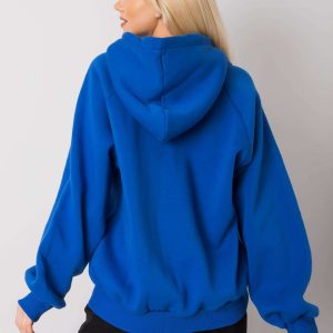 Debby Dark Blue Insulated Hoodie