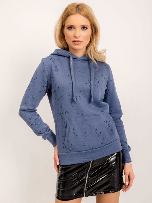 Dark blue sweatshirt Freya