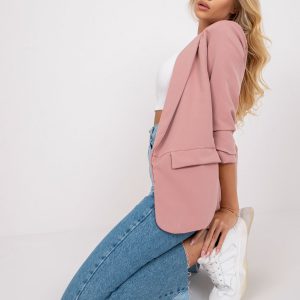 Eva OCH BELLA Women's Dirty Pink Blazer