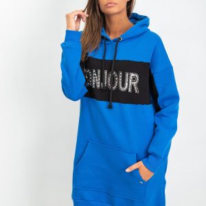 Blue Bonjour dress