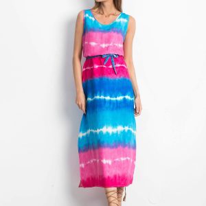 Pink and blue Lagoon dress