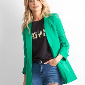 Green jacket Instead