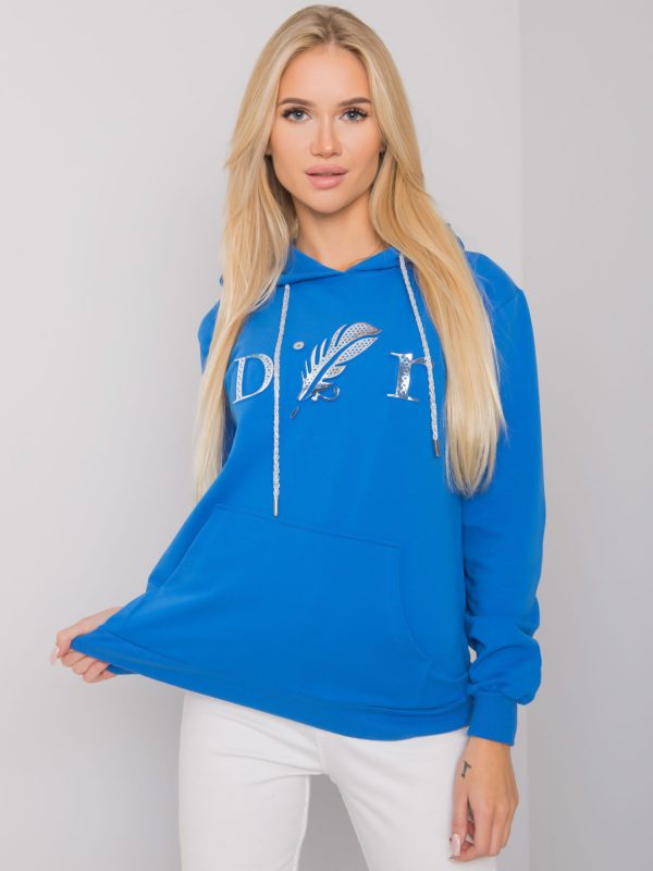 Dark Blue Kangaroo Hoodie Sheridan