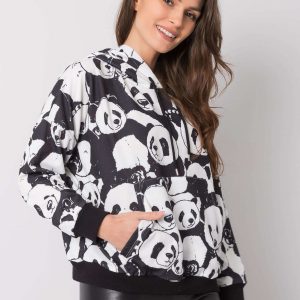 Black and White Panda Sweatshirt