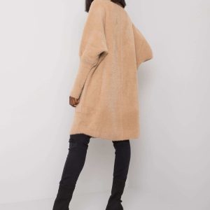 Nora's camel alpaca coat